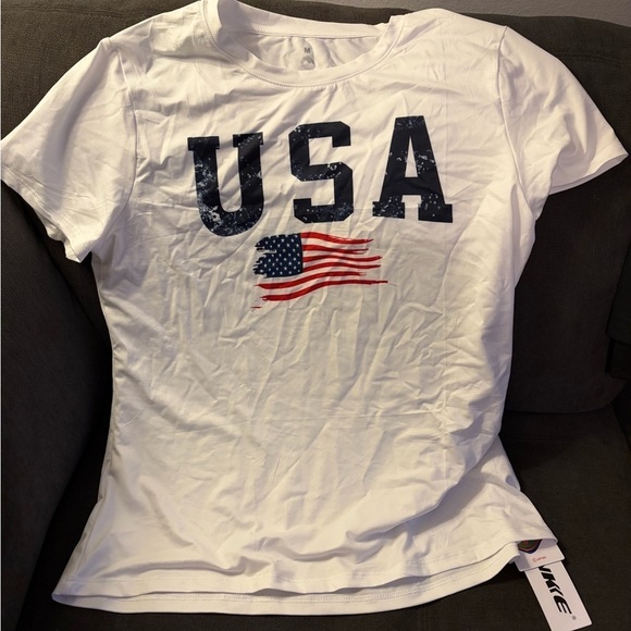 Nike Tops - Women's White USA Graphic Tee